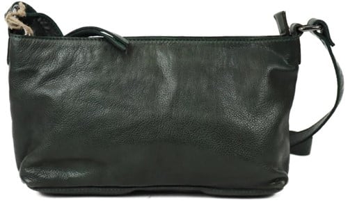 Bear Design Cato Leren Schoudertas - Groen