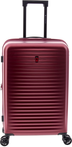Gladiator Nomadtec Middelgrote Koffer - 65 cm - 65/78liter - Expandable - TSA slot - Rood