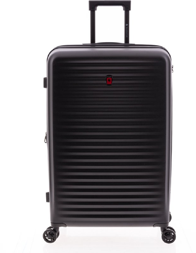 Gladiator Nomadtec Grote Koffer - 76 cm - 94/110 liter - Expandable - TSA slot - Zwart