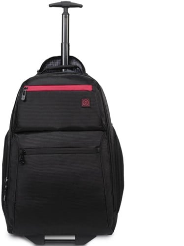 Castillo Protec Laptop Rugzaktrolley - 40 Liter - 15,6 inch - Zwart