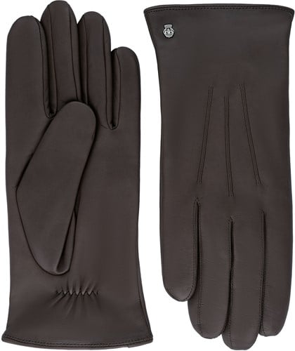 Roeckl Riga Leren Heren Handschoenen Maat 8,5 - Coffee