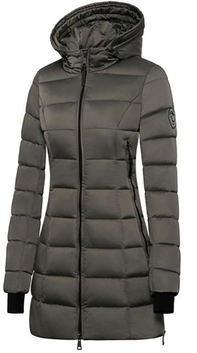 Versano Sky Dames Slim Fit Winterjas S - Groen