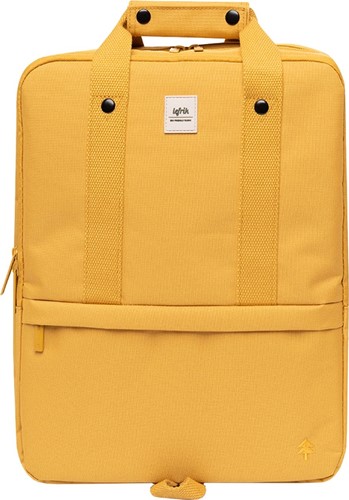 Lefrik Smart Daily Laptop Rugzak - Eco Friendly - rPET - 13,3 inch - New Mustard