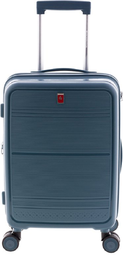 Gladiator Saona Handbagage Koffer - 55 cm - 36/40 liter - Expandable - TSA slot - Blauw