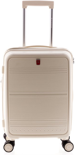 Gladiator Saona Handbagage Koffer - 55 cm - 36/40 liter - TSA slot - Wit