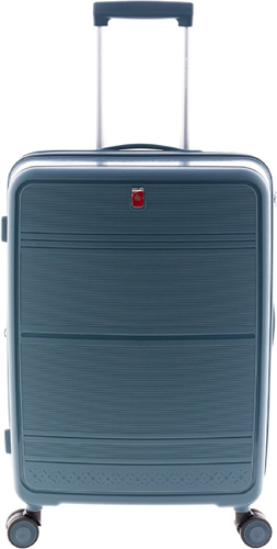 Gladiator Saona Middelgrote Koffer - 65 cm - 70/80 liter - Expandable - TSA slot - Blauw