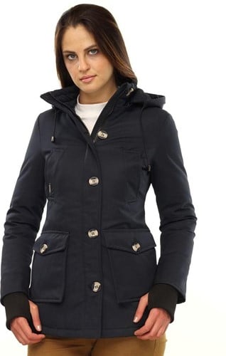 Versano Marry Dames Parka Winterjas 2XL Navy Blauw