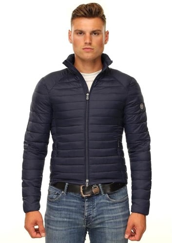 Versano  Heren dons lightweight jack Navy