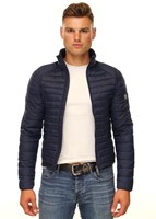 Versano  Heren dons lightweight jack Navy-2