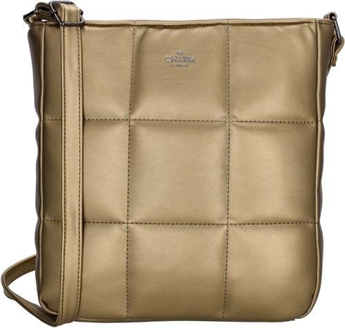 Charm London Manchester Schoudertas - Gold Bronze