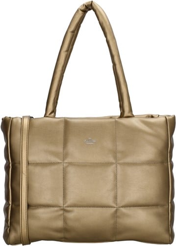 Charm London Manchester Shopper / Laptoptas 15,6 inch - Gold Bronze