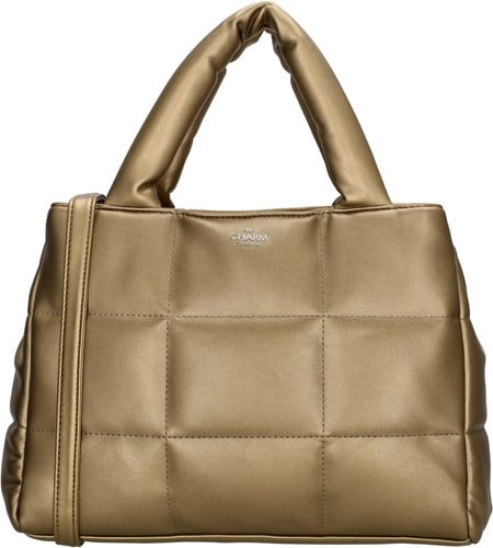 Charm London Manchester Handtas - Gold Bronze