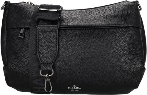 Charm London Pentonville Schoudertas - Zwart
