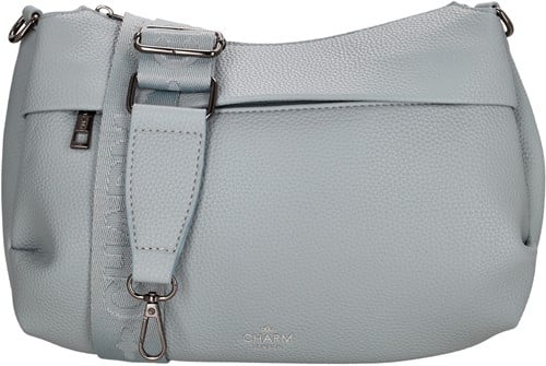 Charm London Pentonville Schoudertas - Lichtblauw