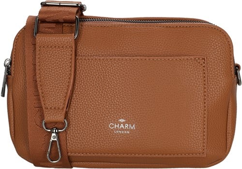 Charm London Pentonville Schoudertas - Cognac