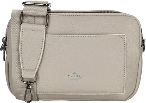 Charm London Pentonville Schoudertas - Lichtgrijs
