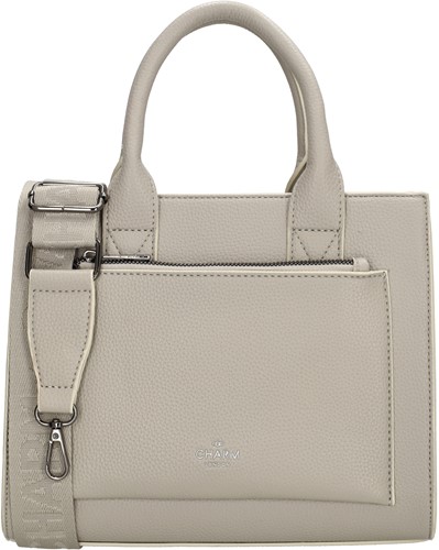 Charm London Pentonville Handtas - Lichtgrijs