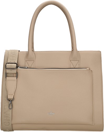 Charm London Pentonville Laptoptas / Handtas - Zand