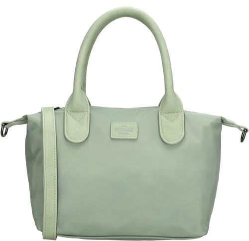 Charm London Buckingham Mono Handtas - Lichtgroen