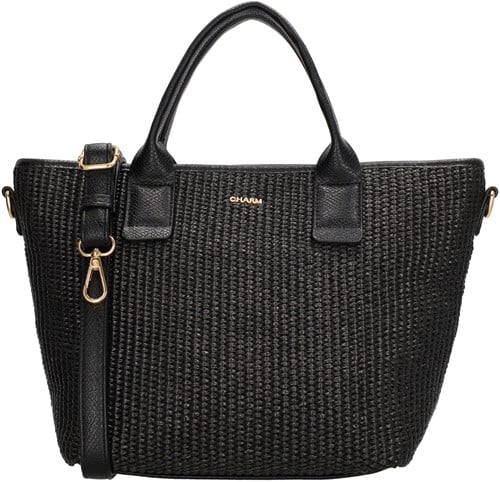 Charm London Cadorna Handtas M - Zwart