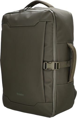 Beagles Shikoku Handbagage Rugzak (48x32x18 cm) - Underseater Reistas 27,6 Liter - Laptopvak 15,6 inch - Olijfgroen