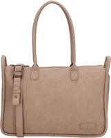Zebra Trends Mia Laptoptas 15,6 inch - Lichttaupe