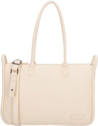 Zebra Trends Mia Laptoptas 15,6 inch - Crème