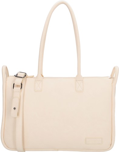 Zebra Trends Mia Laptoptas 15,6 inch - Crème