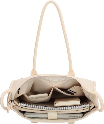 Zebra Trends Mia Laptoptas 15,6 inch - Crème-2